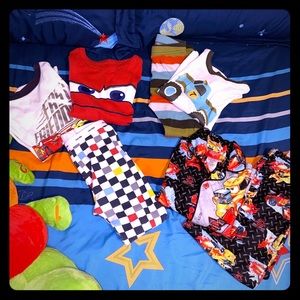 BUNDLE of 3 Super Fun Pajama Sets 3T